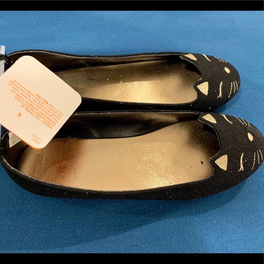 Gymboree Cat Flat Shoes